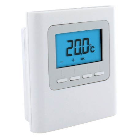 Thermostat sans fil X3D Easy non programmable pour radiateur à inertie FlexiComfortApp AeroFlow® TF016 Thermotec