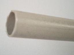 Tube PVC TTh Ø16mm gris clair RAL7035 par longueurs de 3 mètres - retrait uniquement (au mètre)