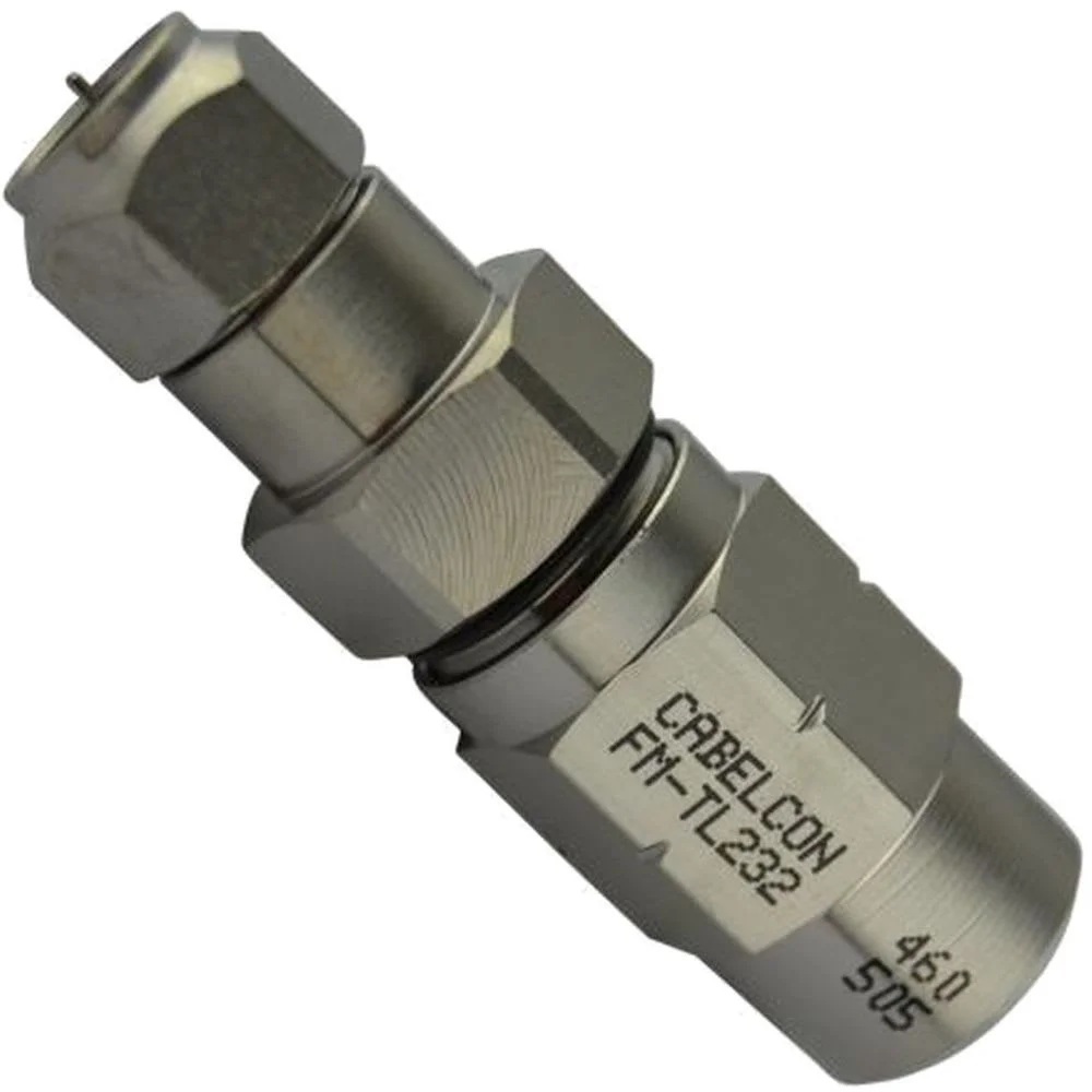 Adaptateur F-mâle à visser vers câble coaxial Ø11mm RG11 / PE11 Telenet/Voo 495502 Televes