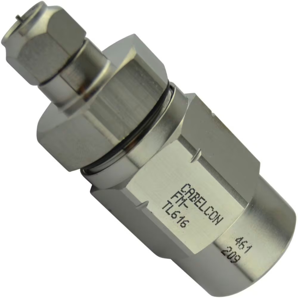 Adaptateur F-mâle à visser vers câble coaxial Ø20mm / PE20 Telenet/Voo 495505 Televes