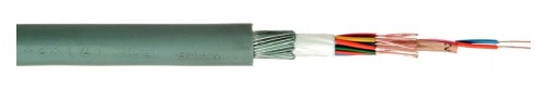 Câble téléphone armé pour installation extérieure TWAVB 19x2x0.8mm²