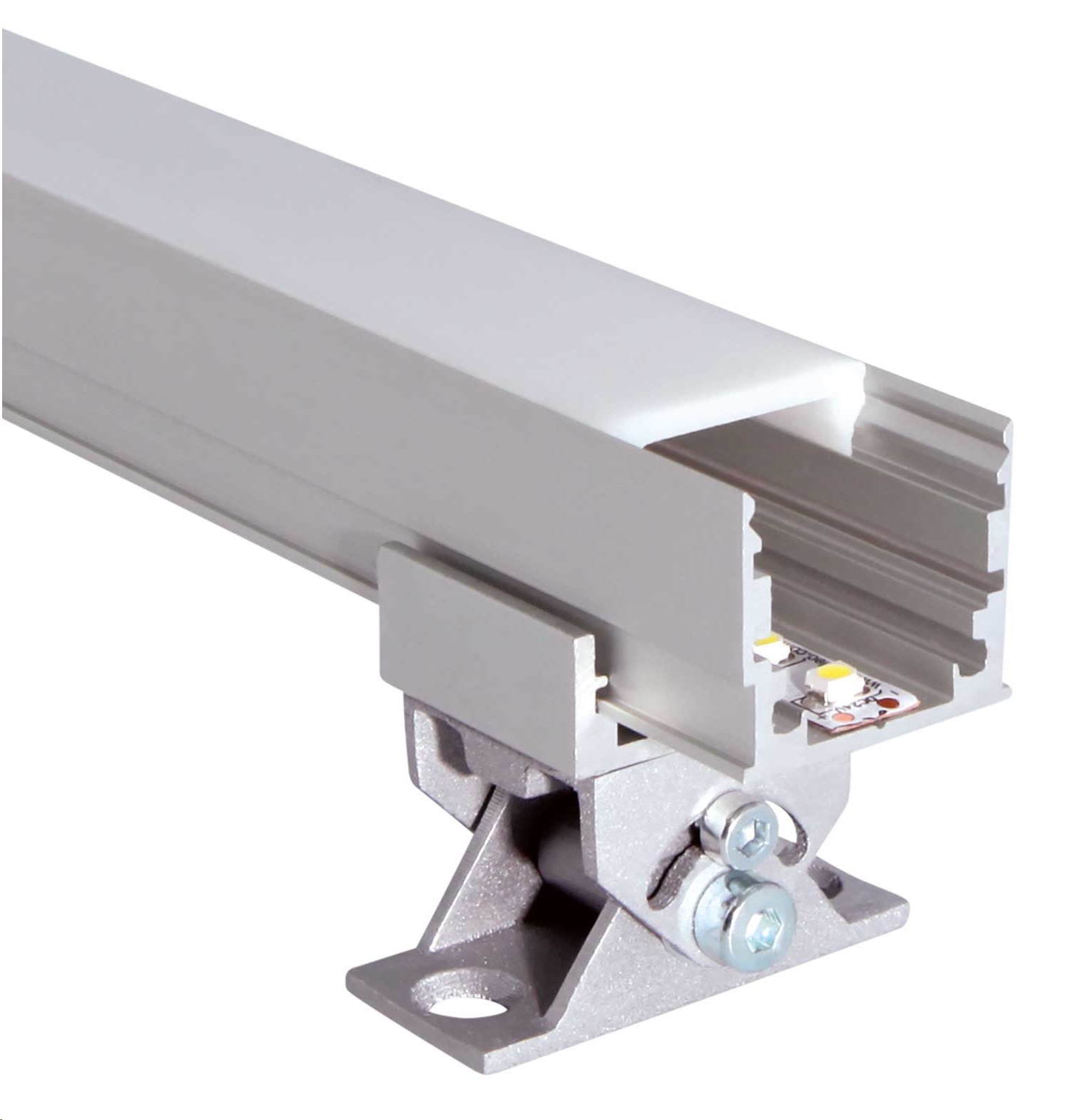 Support de fixation aluminium orientable pour profilé M-Line Standard & M-Line Low L690006 Uni-Bright