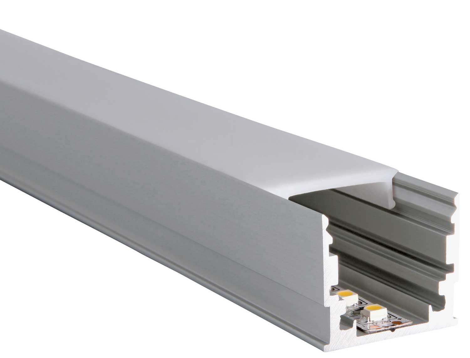 Couvercle plat mat 23x6.3x3000mm M-Line L690S3FX Uni-Bright