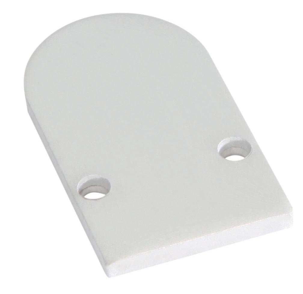 Embout pour profilé S-Line Standard blanc avec couvercle Rond L691R2EW Uni-Bright