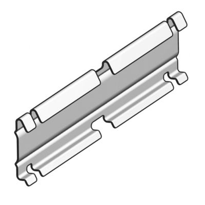 Eclisse rapide pour chemin de câbles en fil Sendzimir H= 60mm VFU & VFUL Vergokan