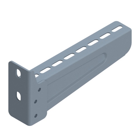 Console murale enclenchée pour chemins de câbles perforés L=300mm WKST300 Vergokan