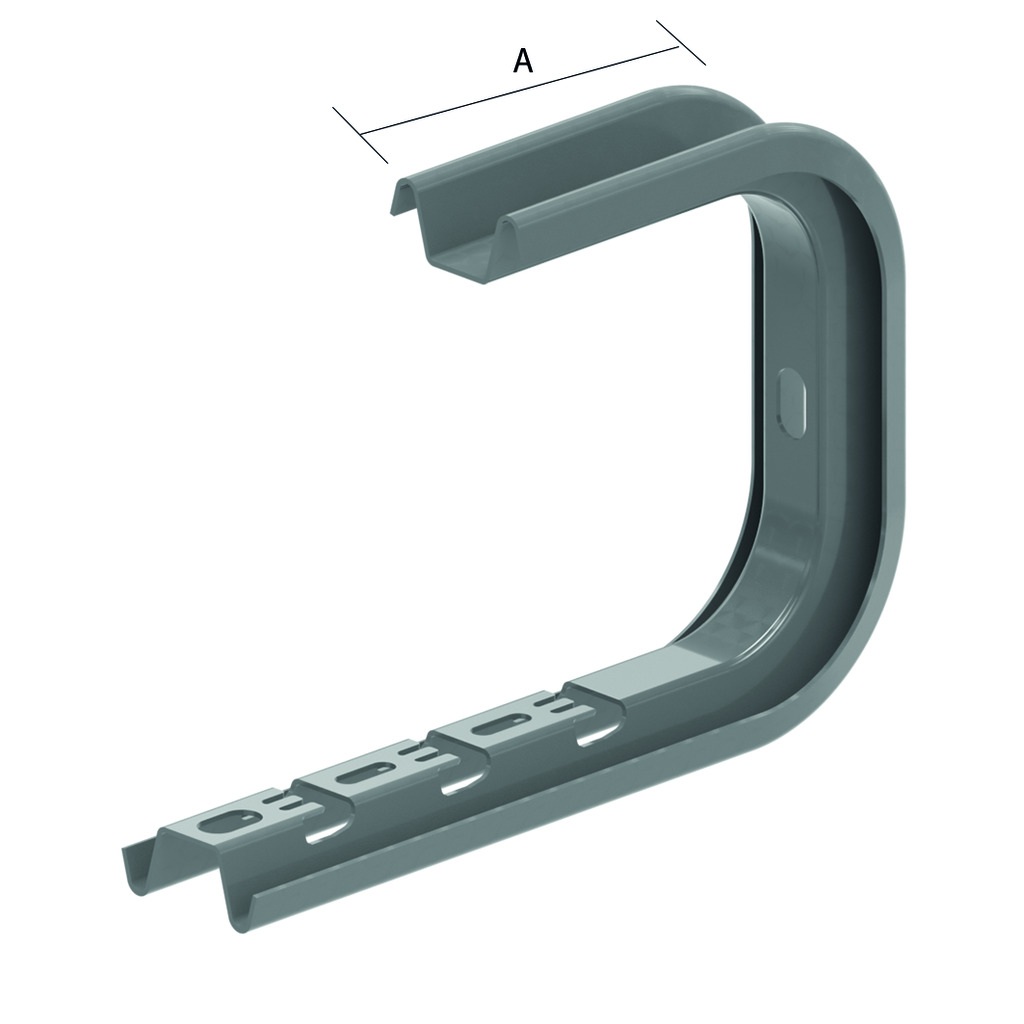 Etrier ouvert universel pour de chemins de câbles en fils L=200mm Vergokan