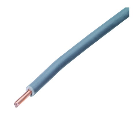 Fil d'installation massif VOB  1.5mm² Eca gris (R100m)