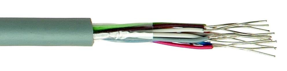 Câble téléphone VVT Cca 4x2x0.6mm² 