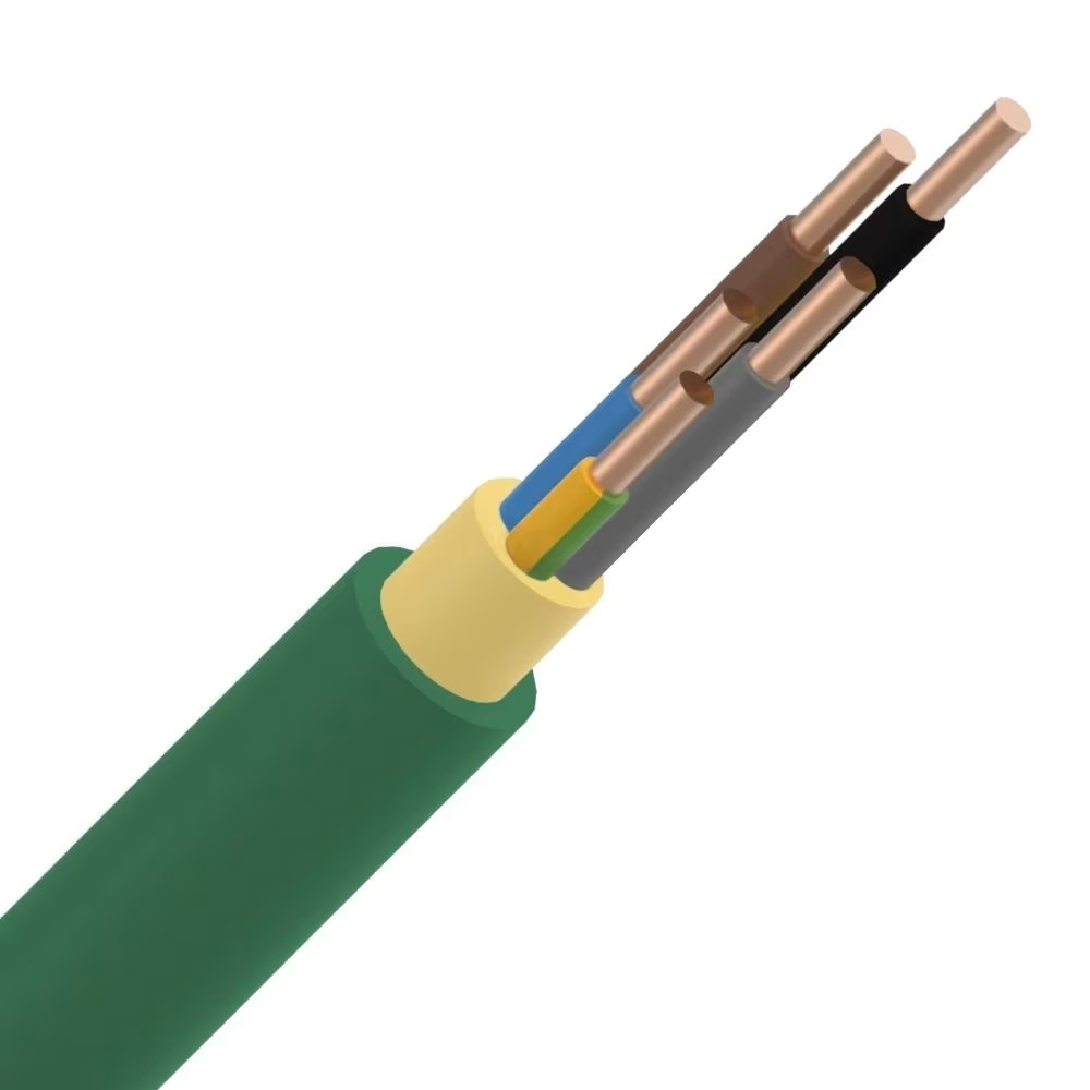 Câble d'installation XGB 5G1.5mm² Cca sans halogène LSOH (au mètre)