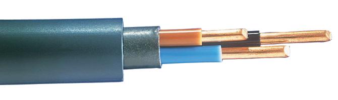 Câble d'installation XVB 2X1.5mm² Cca (sans fil de terre - rouleau 100 mètres)