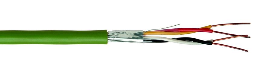 Câble bus EIB/KNX (YCYM) 4x0.8mm² Cca