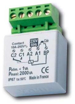 Minuterie antiblocage encastrée 3-10A/230V MTM2000E Yokis