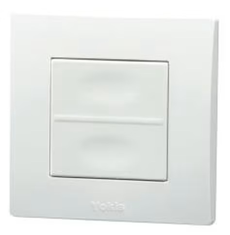 Télécommande murale 2 touches Power TLM2T45P Yokis