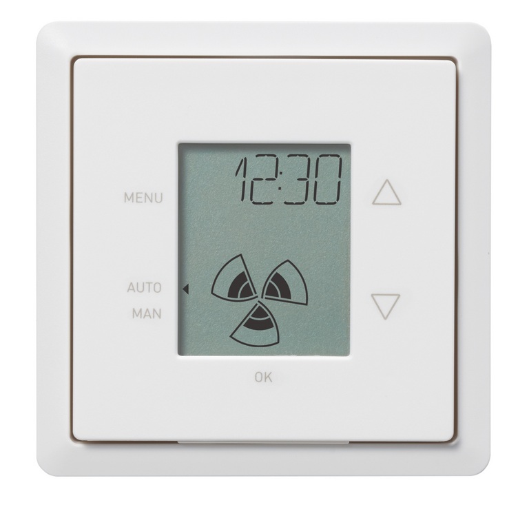 Commutateur digital pour ComfoAir D Luxe (encastré) ComfoSense C67 Zehnder
