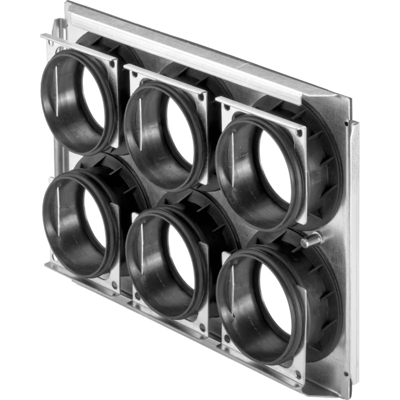 Plaque de montage CW-M 320 6xDN90/P ComfoWell Zehnder
